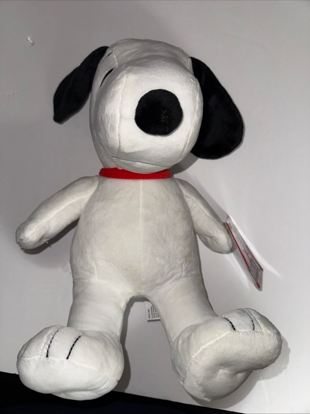 Kohls Cares Snoopy Plush Dog Stuffed Animal 12" Peanuts Toy Red Collar New NWT